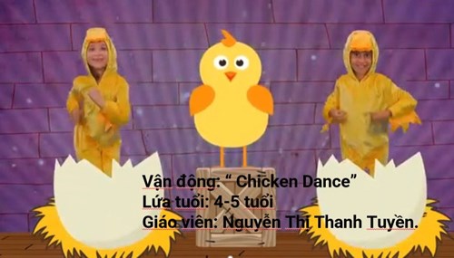 Vận động theo nhạc  Chicken Dance - Giáo viên: Nguyễn Thị Thanh Tuyền